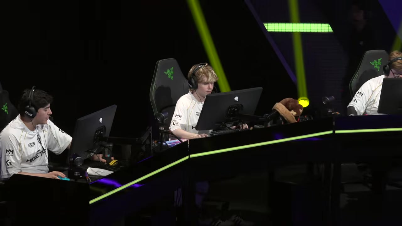 Team Liquid players after their win over Team Heretics