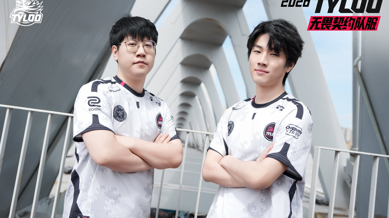 TYLOO players in the club's official 2026 team photo