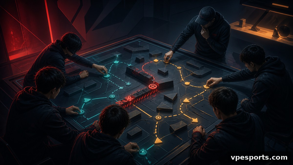 Editorial illustration of FUT revising a predictable game plan