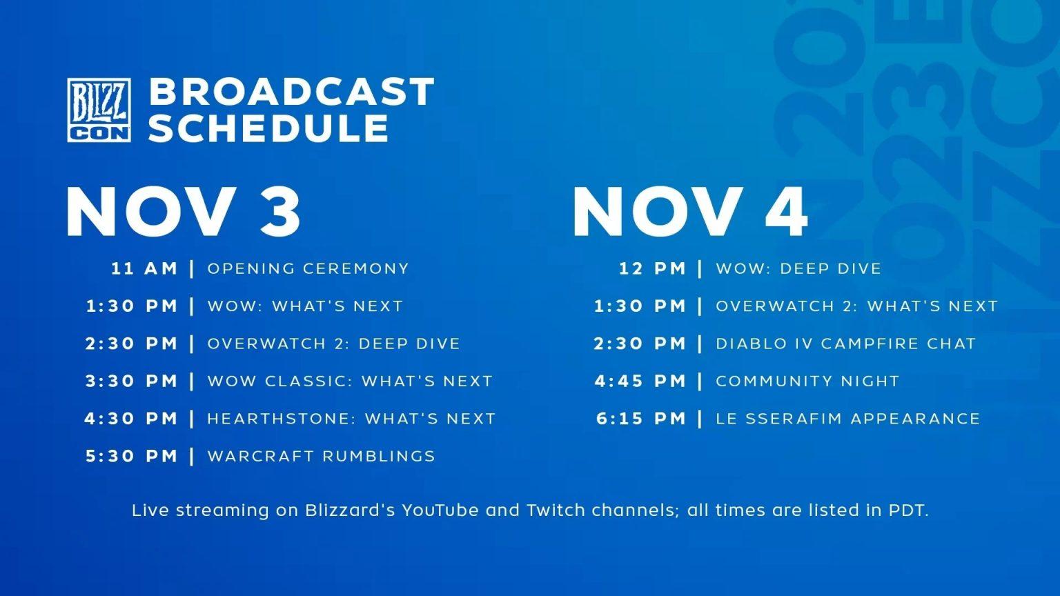 Blizzard Unveils BlizzCon 2024 Schedule New Overwatch 2 Hero and More