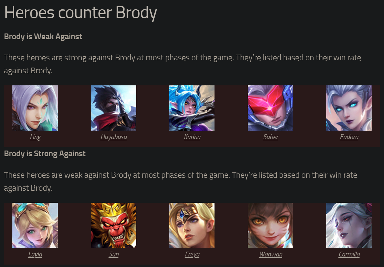 Best Counters for Brody in Mobile Legends – Top 3 Heroes to Shut Him Down - Image 2