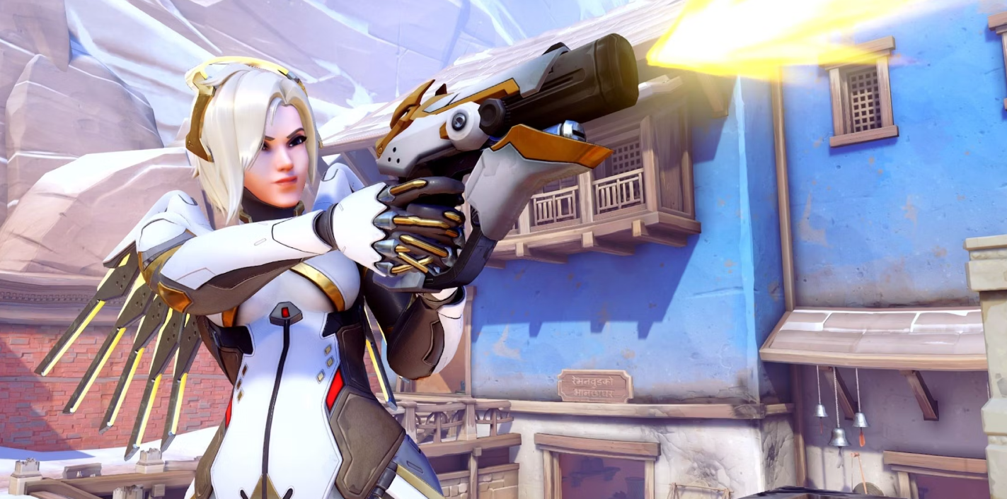 Mercy Transformed Overwatch 2 Skin Concept Reimagines Hero as Beloved Nintendo Icon