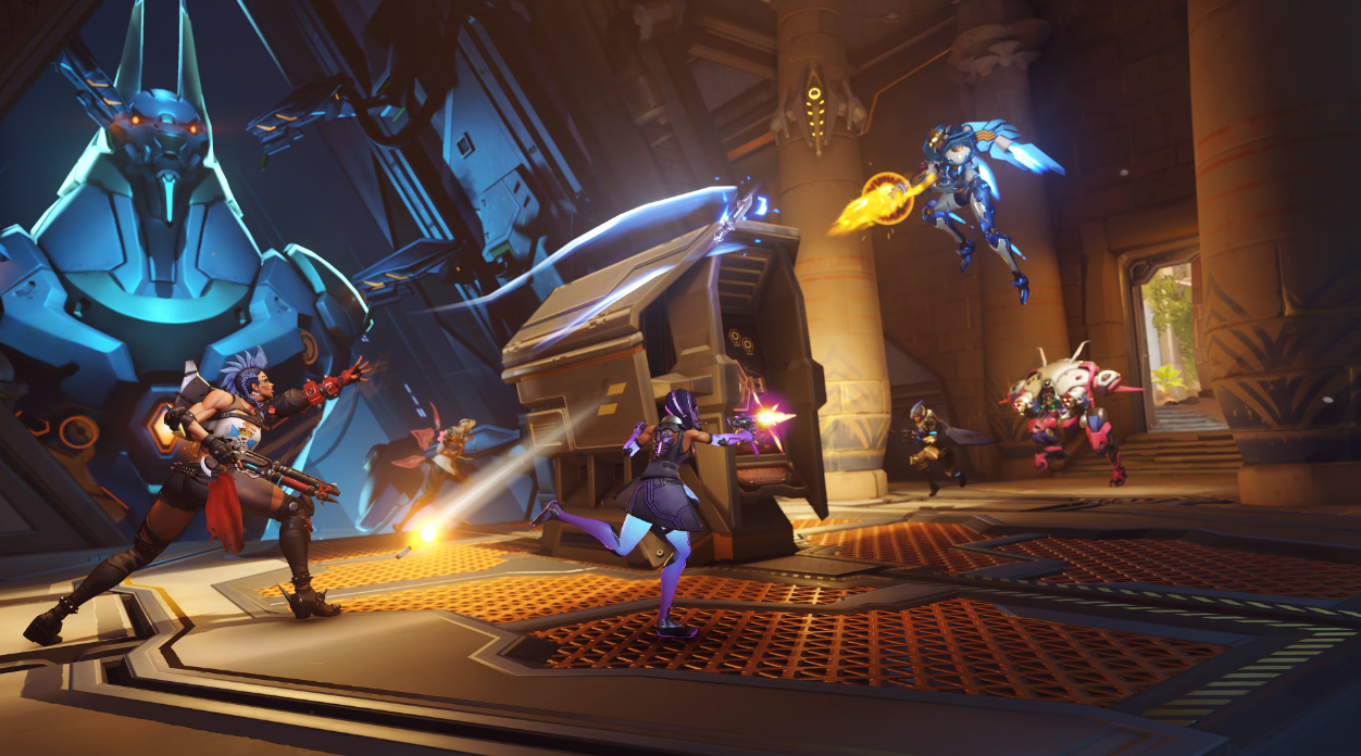 Overwatch 2 Expands Clash Mode with Stunning New Throne of Anubis Battleground