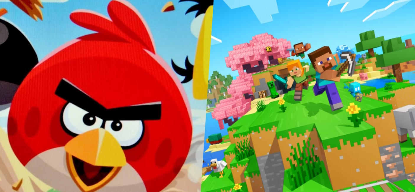 Creative Minecraft Player Transforms New Minecarts into an Angry Birds Adventure