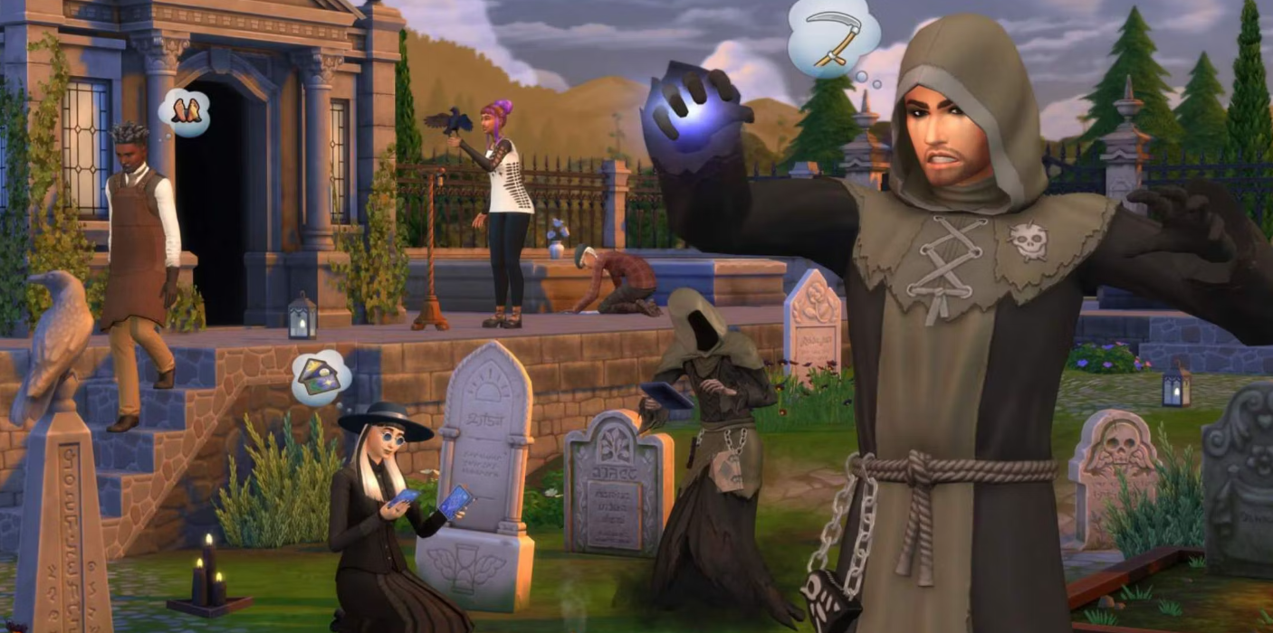 Sims 4 Player Crafts Incredible Nostalgic Tribute to the Life and Death ...