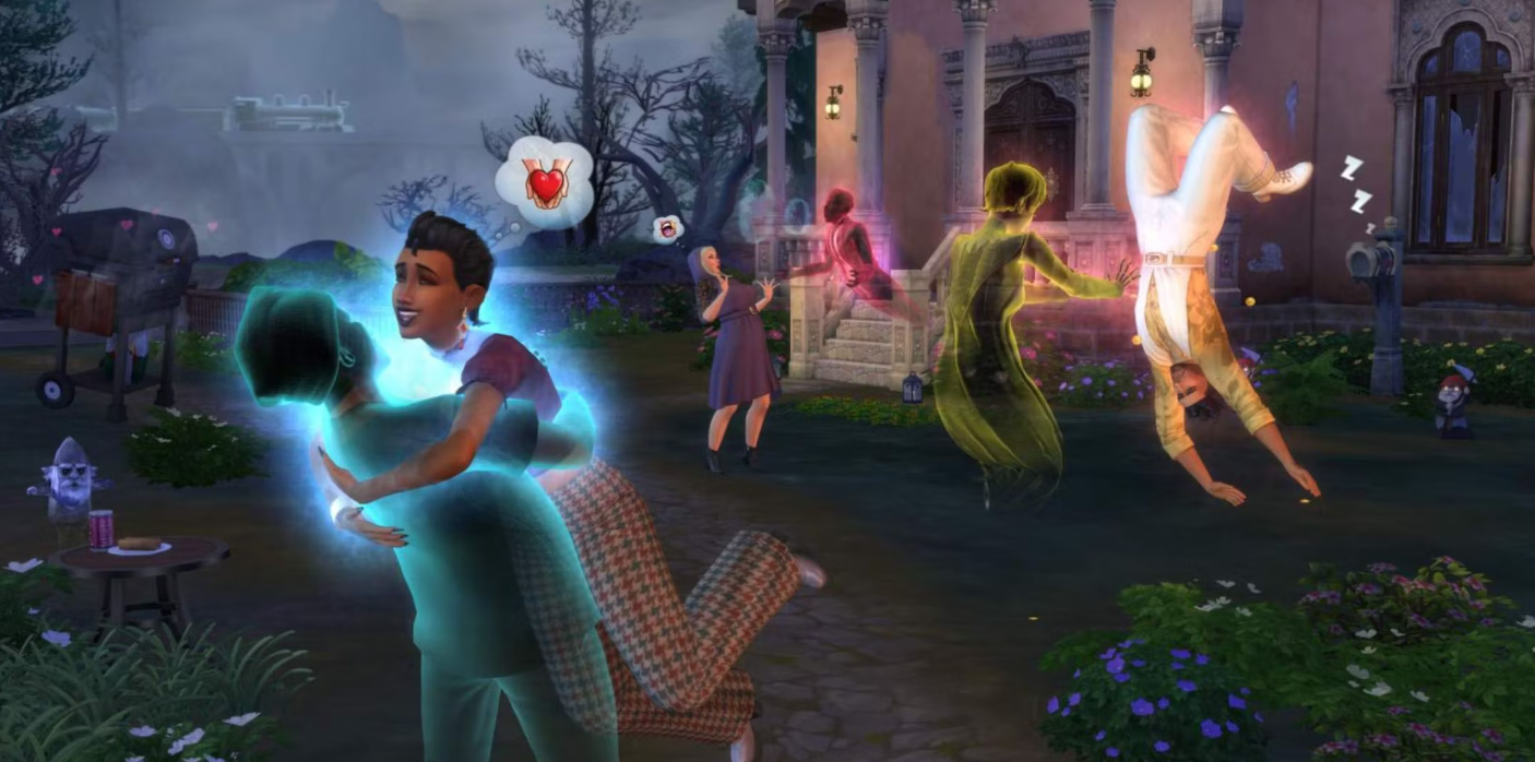 Sims 4 Player Unveils Stunning Retro Tribute to the Life and Death Expansion