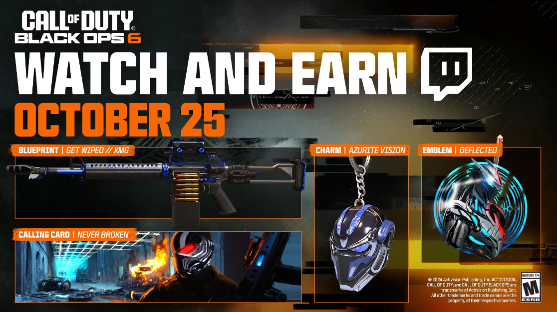 call of duty twitch rewards bo6