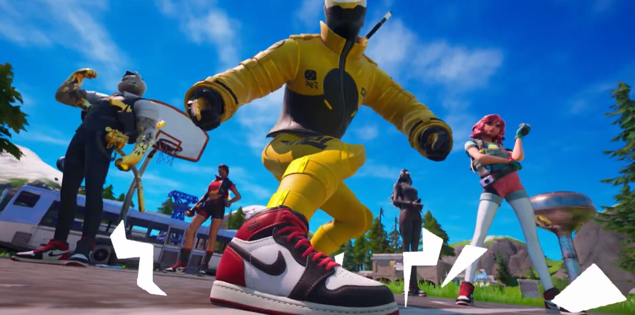 Fortnite Pushes Back the Debut of Kicks Cosmetics