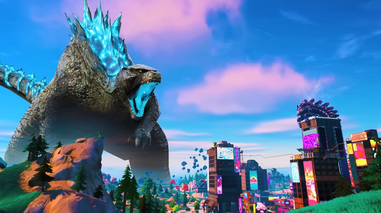 Godzilla Invades Fortnite Epic Showdown Kicks Off This Week!