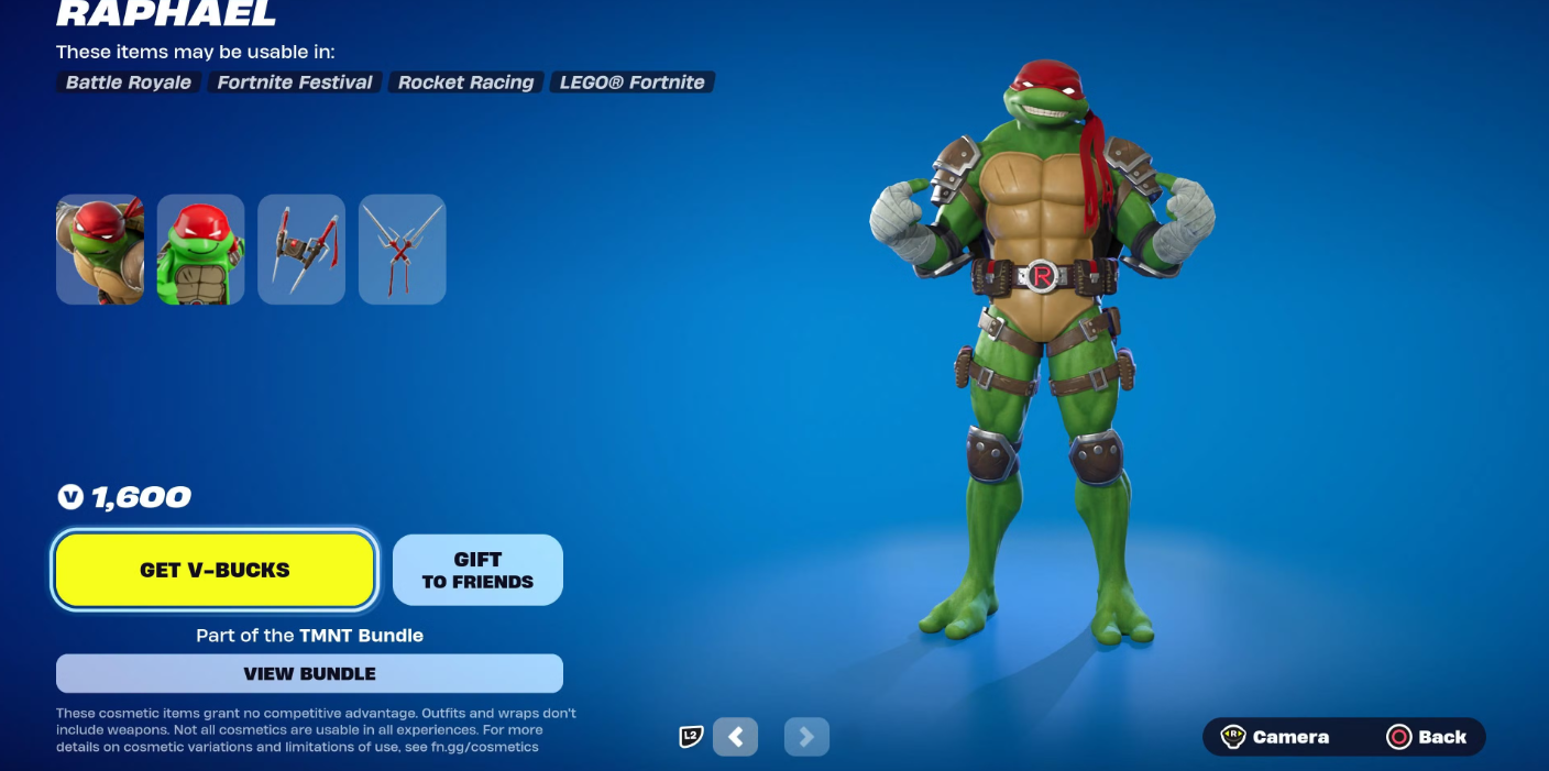 New Rumored TMNT Collab in Fortnite Would Add Several New Characters