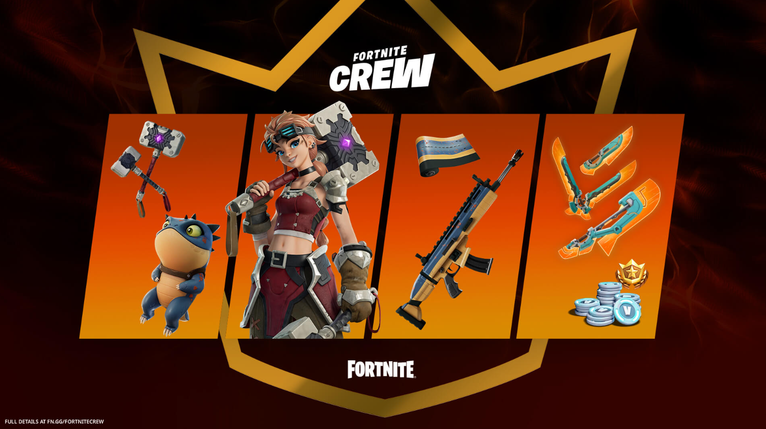 What's Included in the February 2025 Fortnite Crew Pack