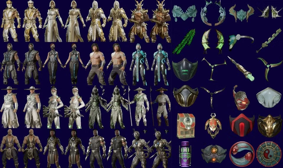 Mortal Kombat 11 Skins