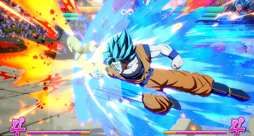 DRAGON BALL FighterZ cold and fire