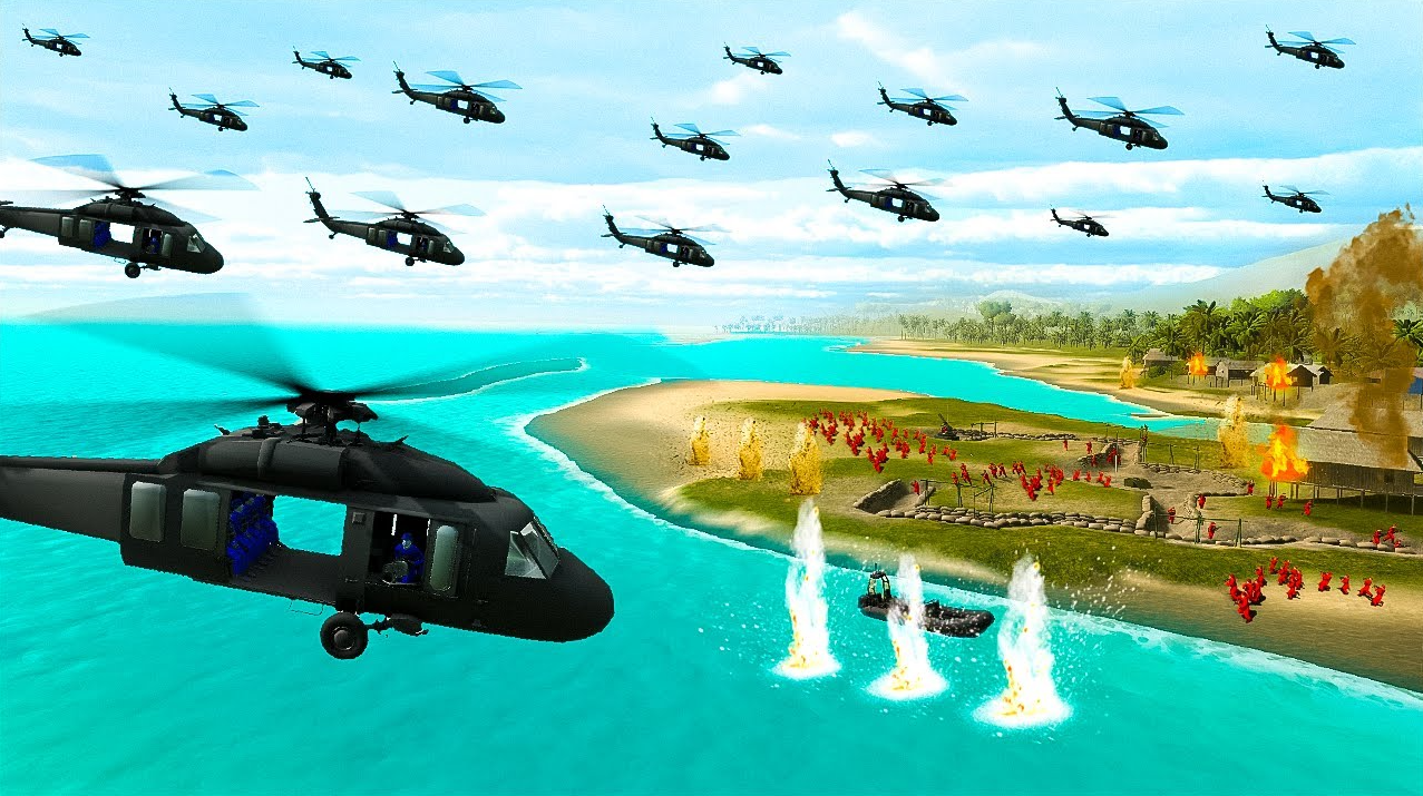 Ravenfield Leading The Biggest Helicopter