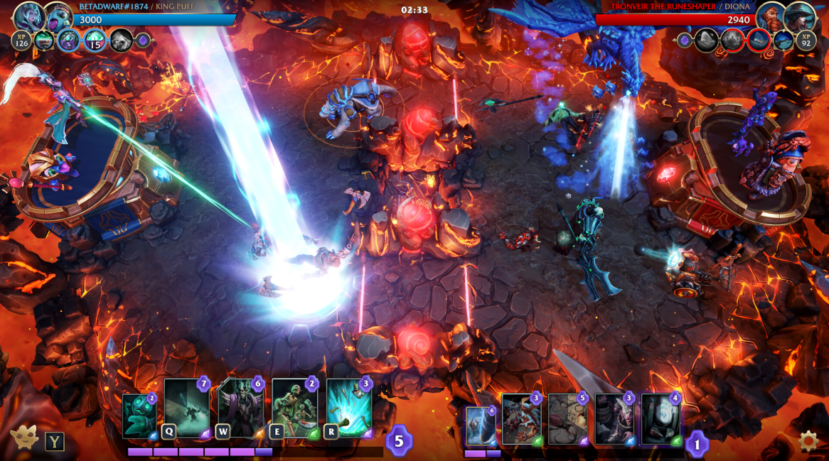 Minion Masters building and lasers
