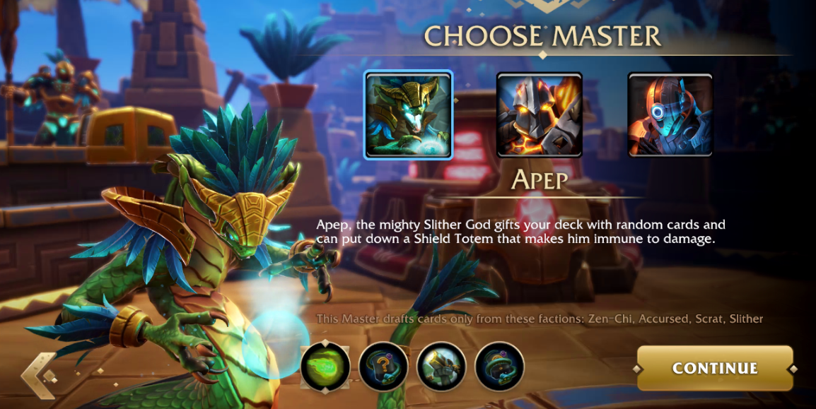 Minion Masters character abilities