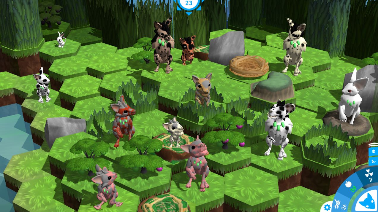 Niche &mdash; a genetics survival game gameplay