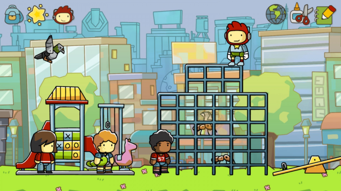 Scribblenauts Unlimited gameplay
