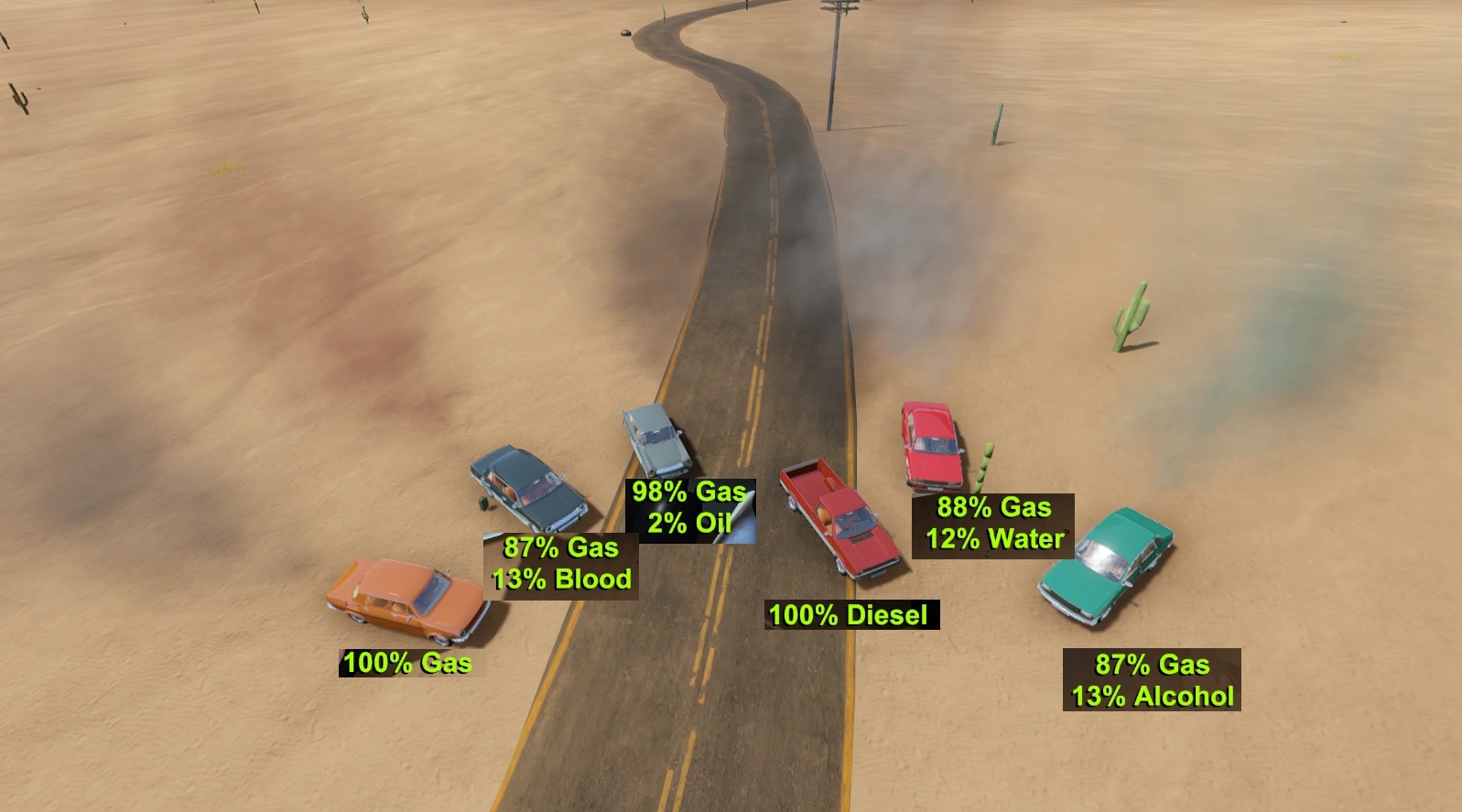 The Long Drive — a simulator of a lonely trip with car upgrades
