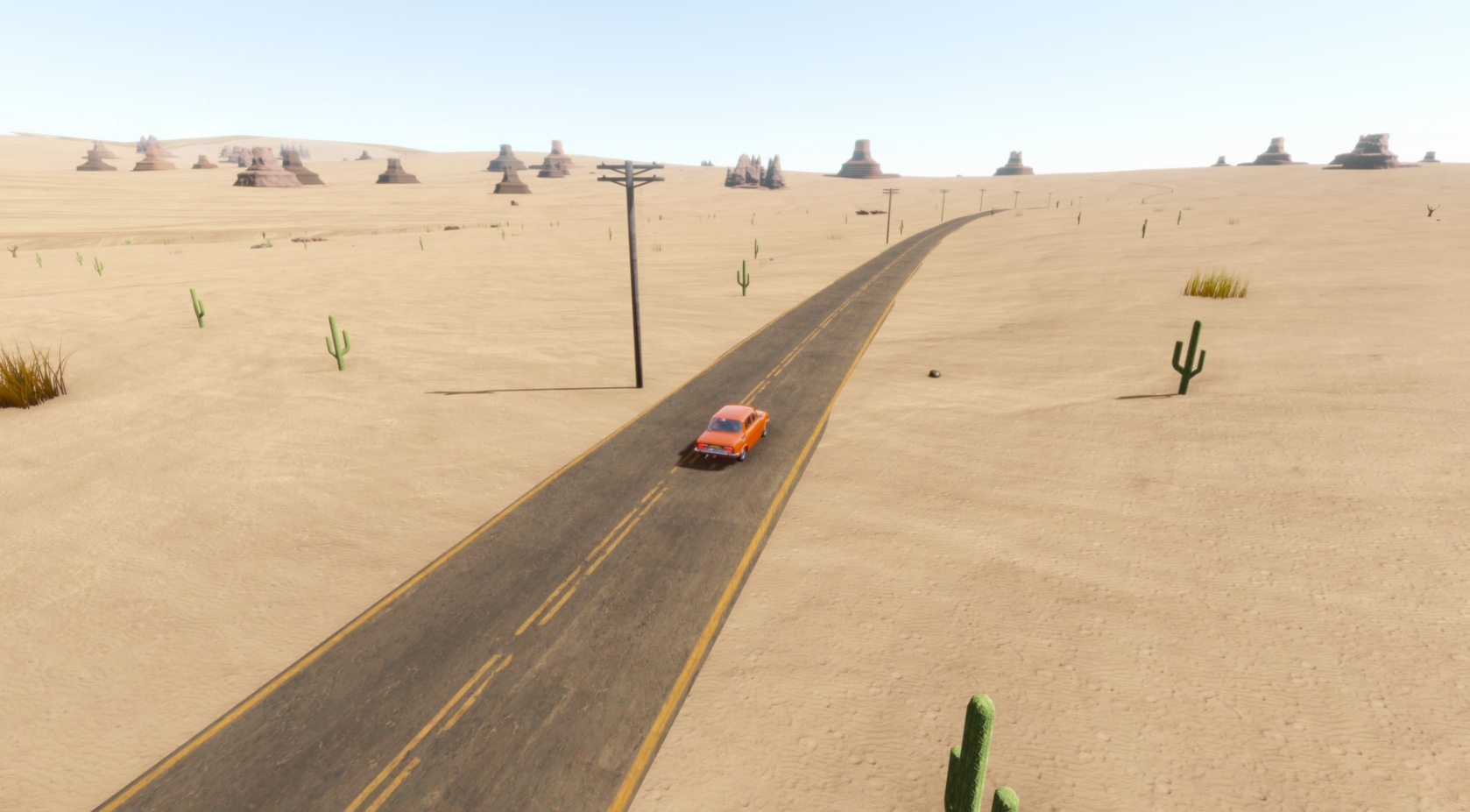 The Long Drive gameplay