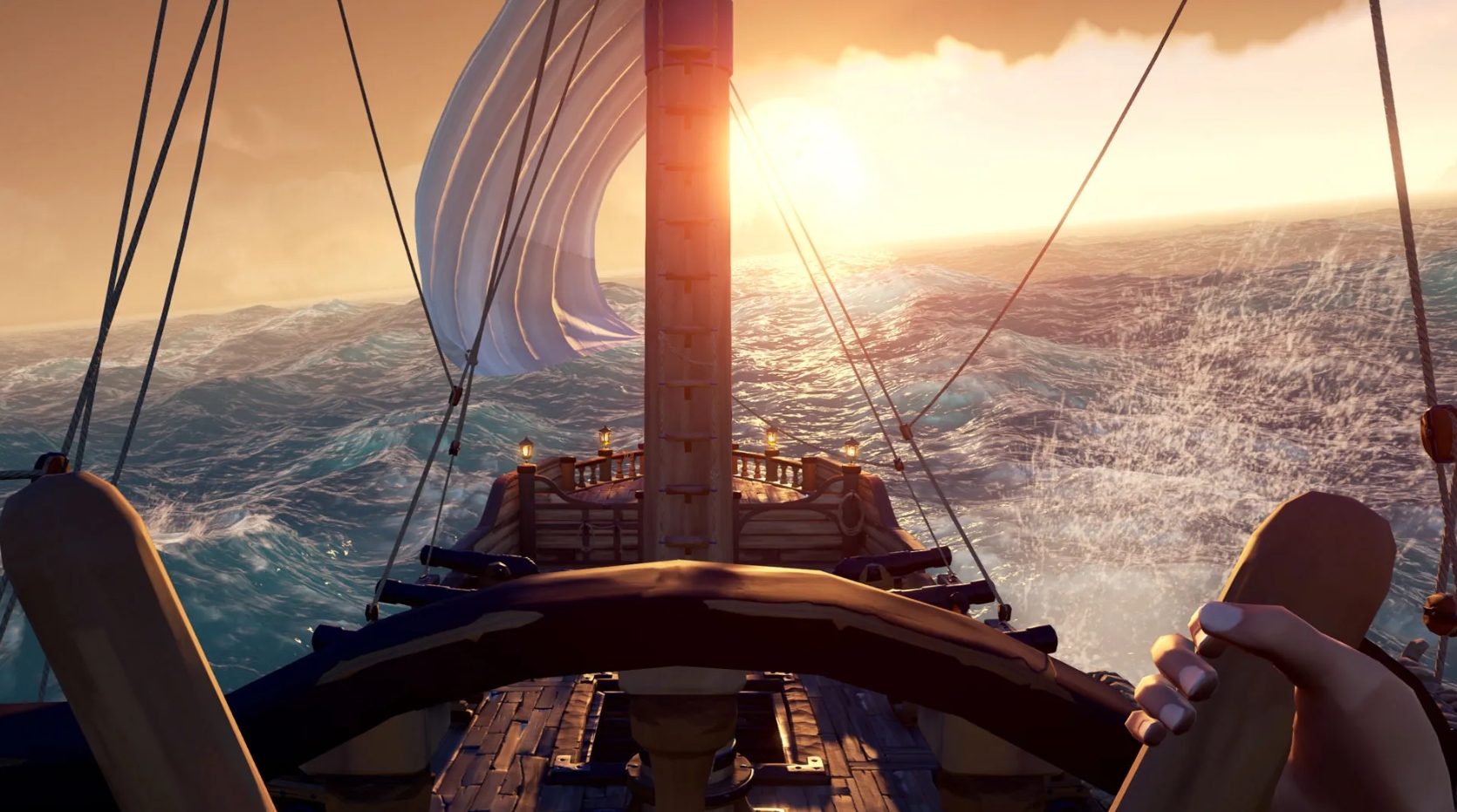 sea of thieves on the ship