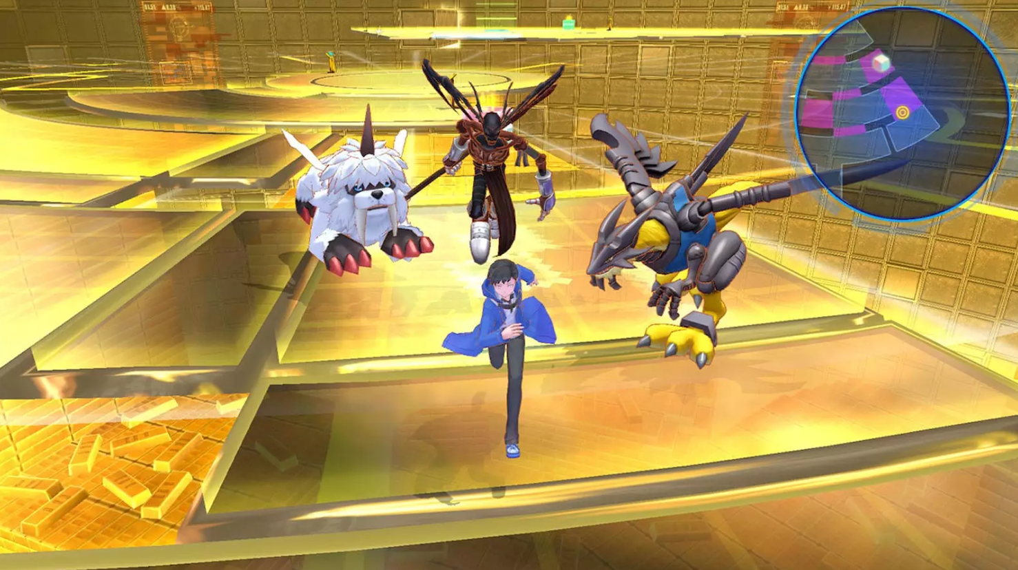 Digimon Story Cyber ​​​​Sleuth Complete Edition gameplay