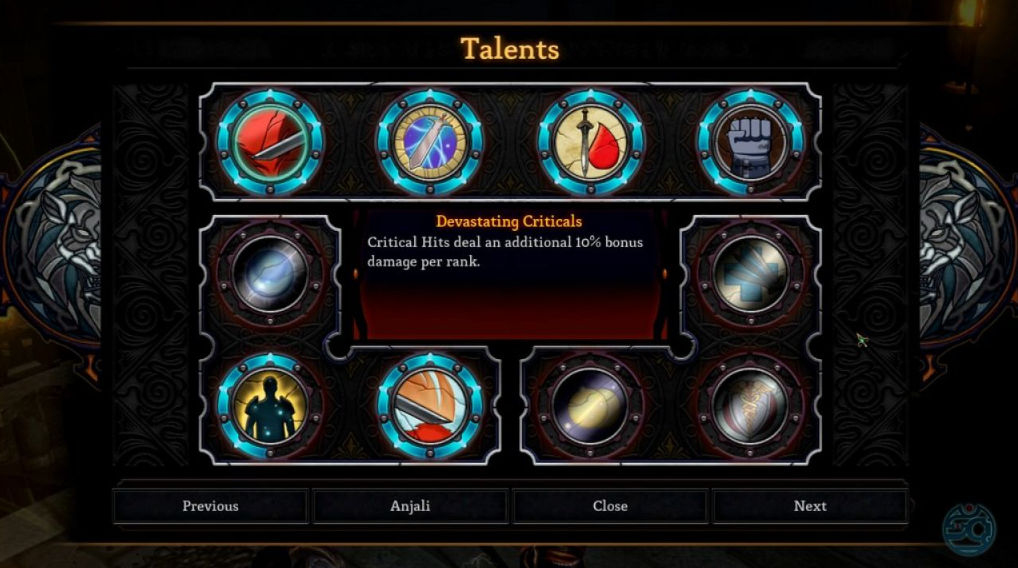 Dungeon Siege 3 Talents