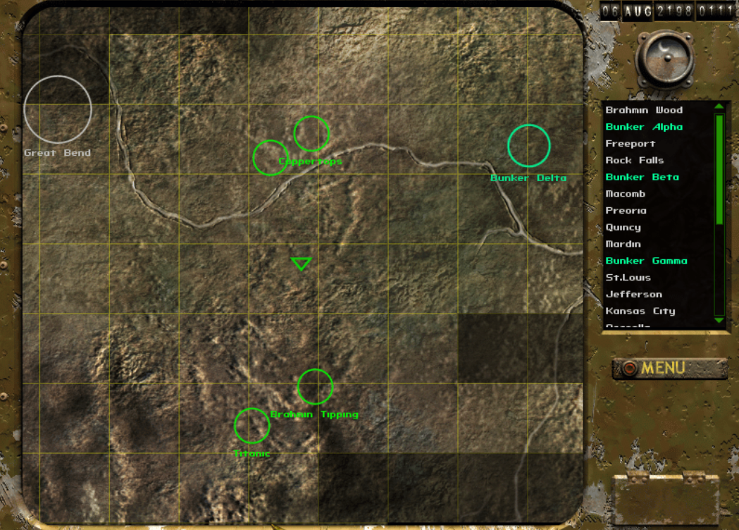 Fallout Tactics Maps