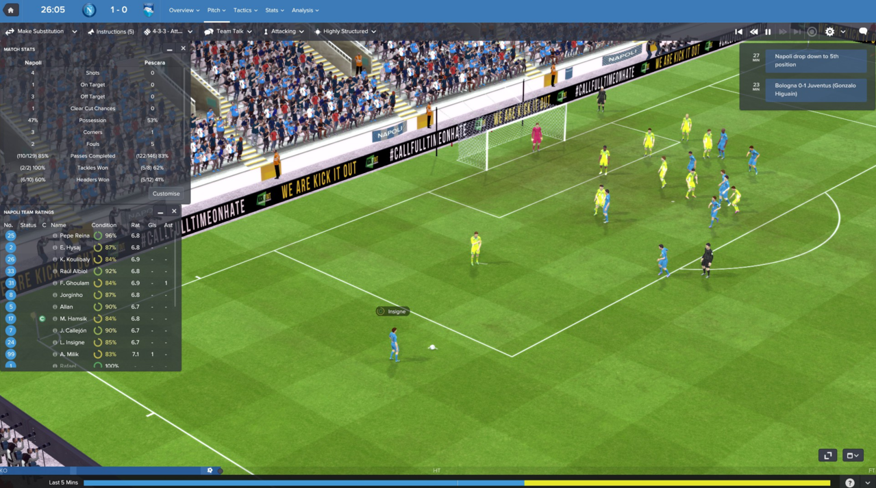 Football Manager 2017 Goal Replay