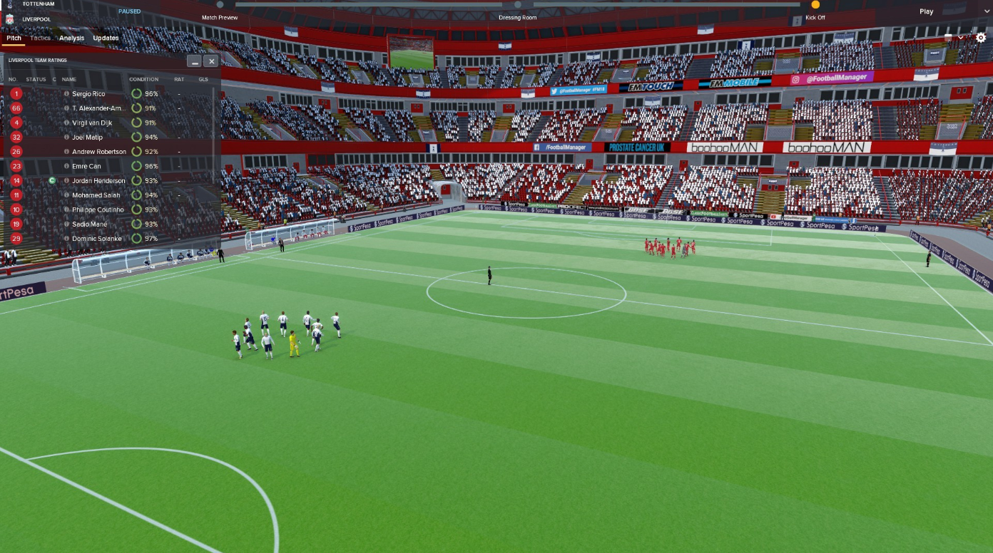 Football Manager 2018 players