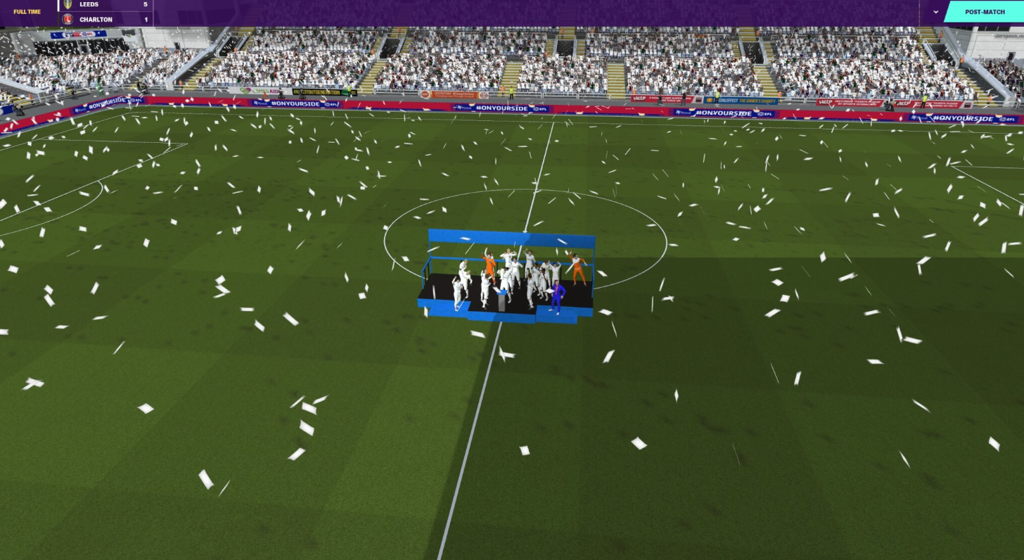Football Manager 2020 Team Win