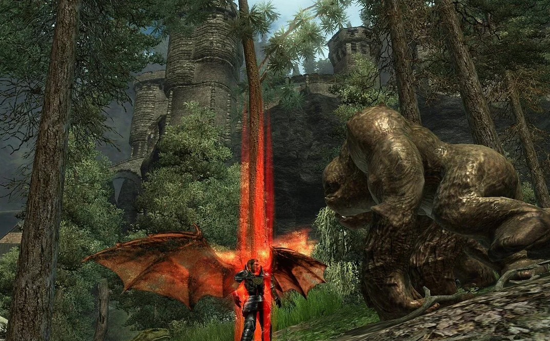 Gothic 3 hero looks like a succubus