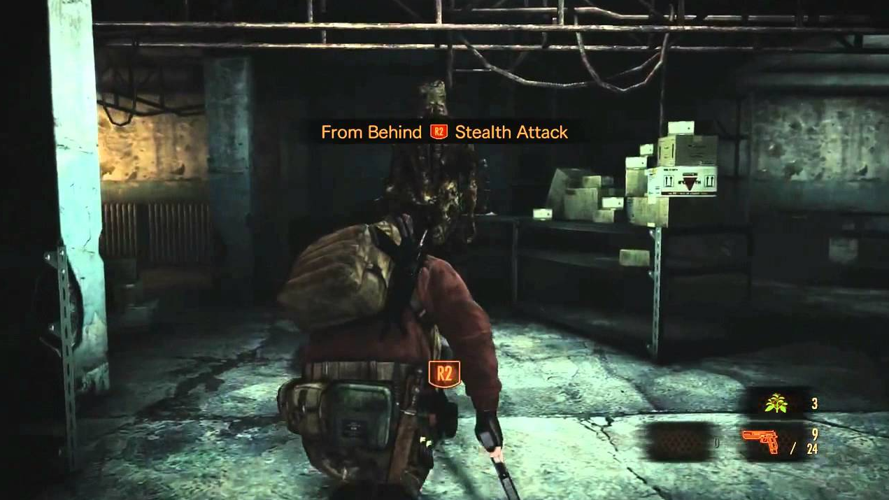 Resident Evil Revelations battle
