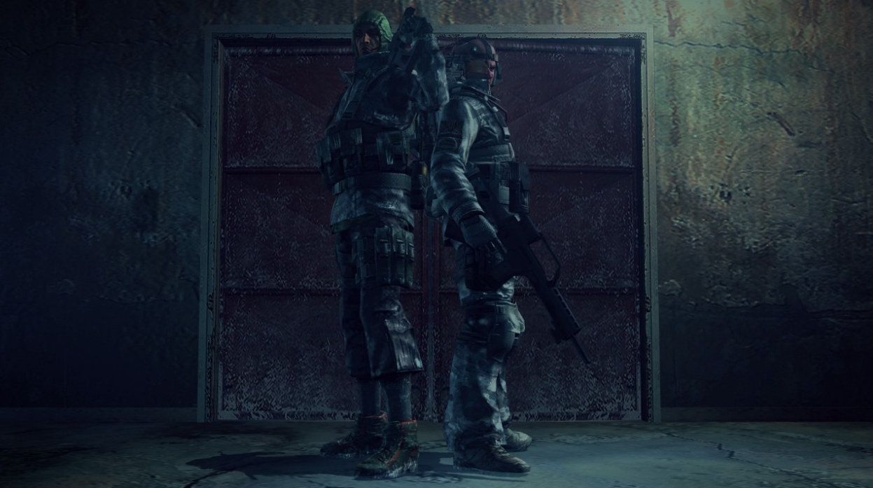 Resident Evil Revelations couple