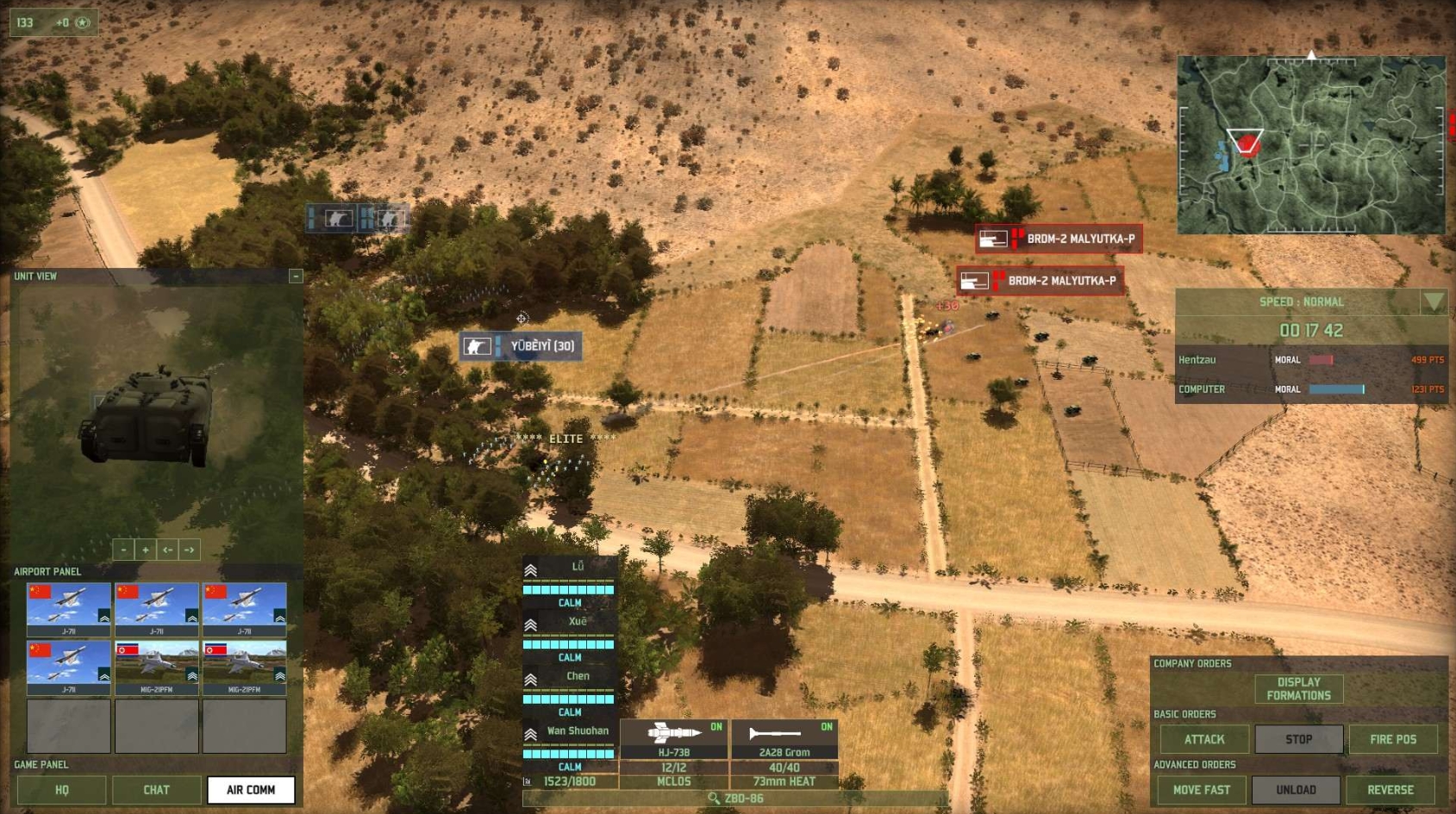 Tactical Groups in Wargame Red Dragon