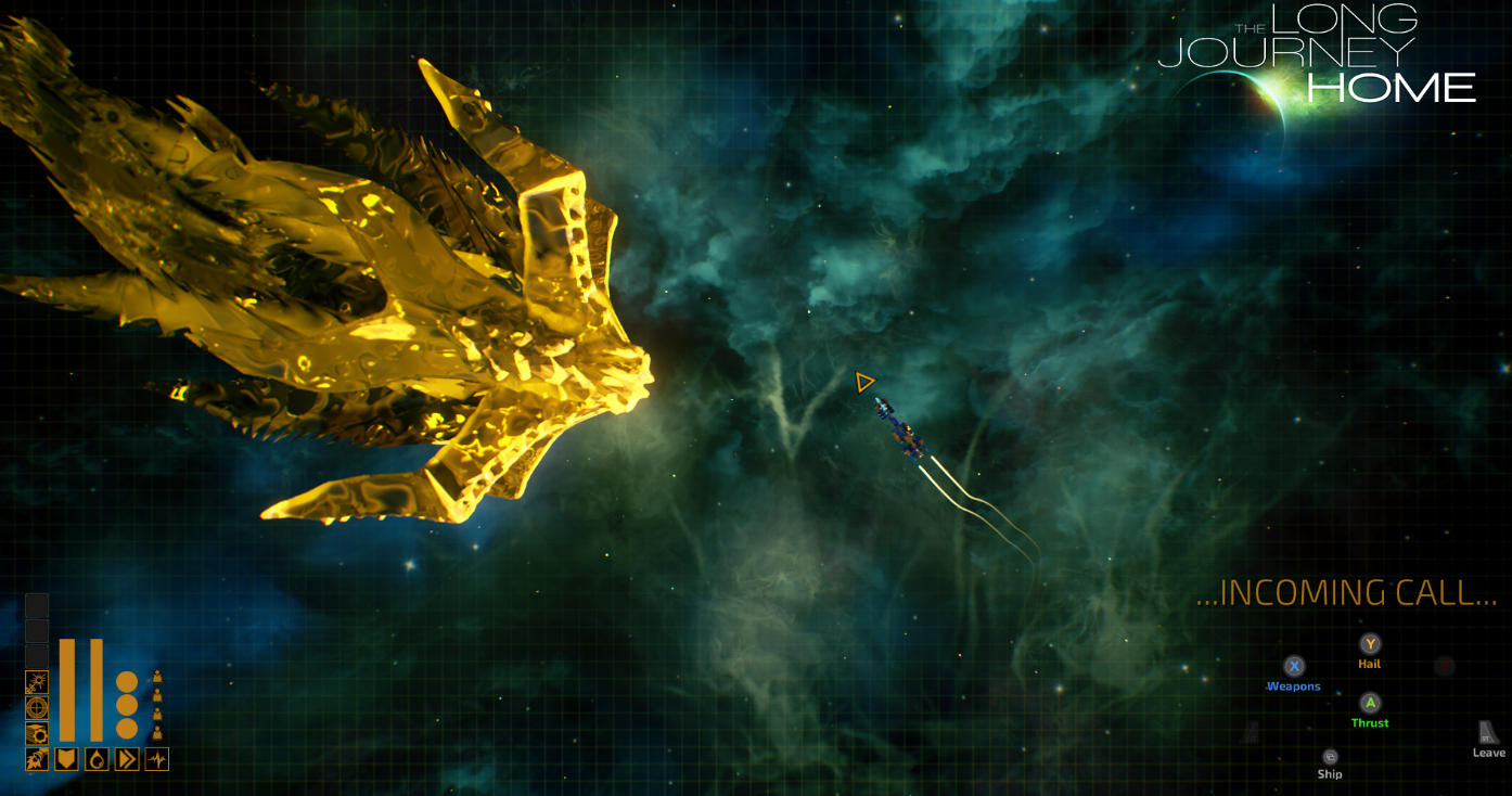 The Long Journey Home space and ships