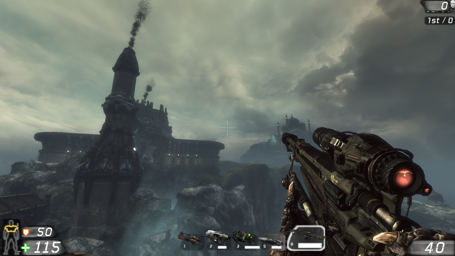 Unreal Tournament 3 Black sniper