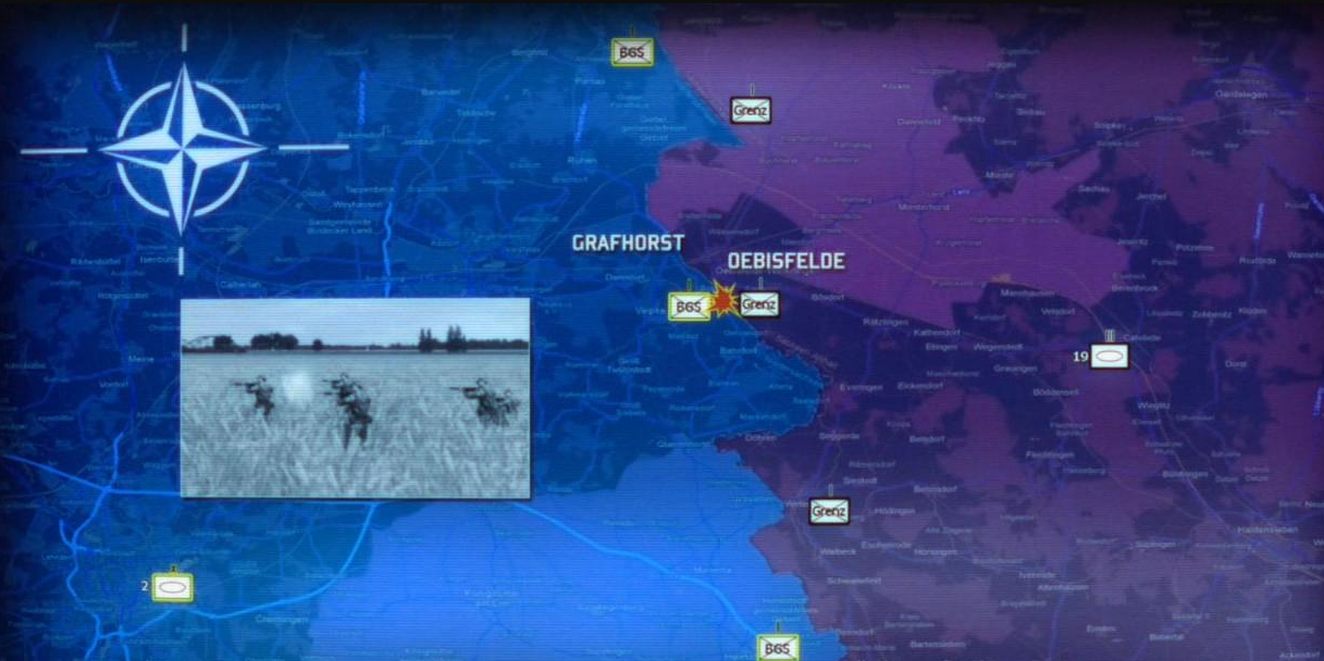 Wargame European Escalation NATO battle map