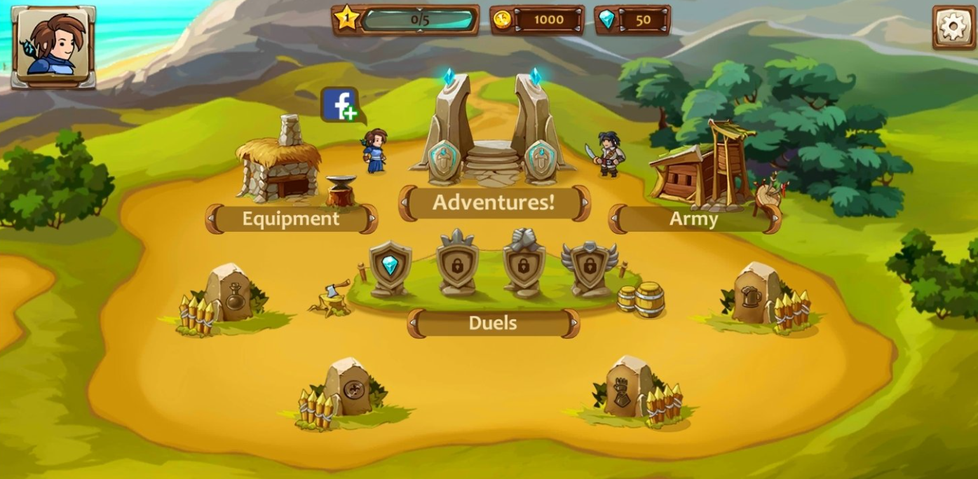 Braveland menu