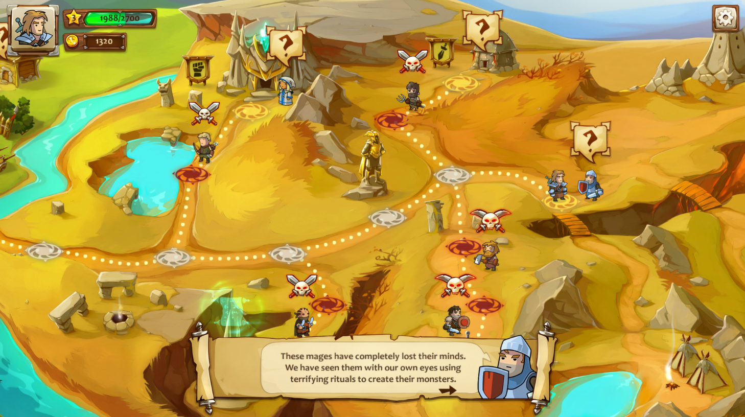 Braveland tasks