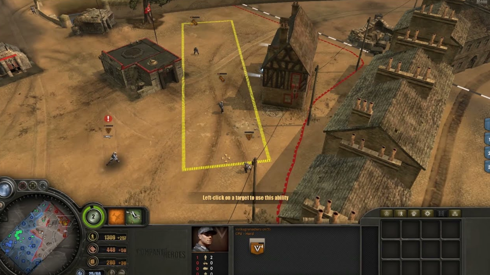 Gameplay Company of Heroes