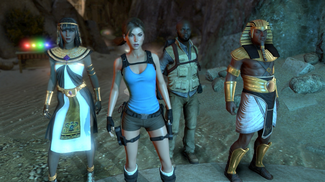 Lara Croft and the Temple of Osiris characters