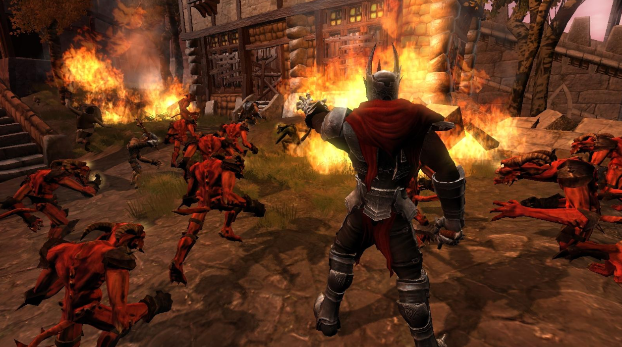 Overlord Raising Hell knight and fire