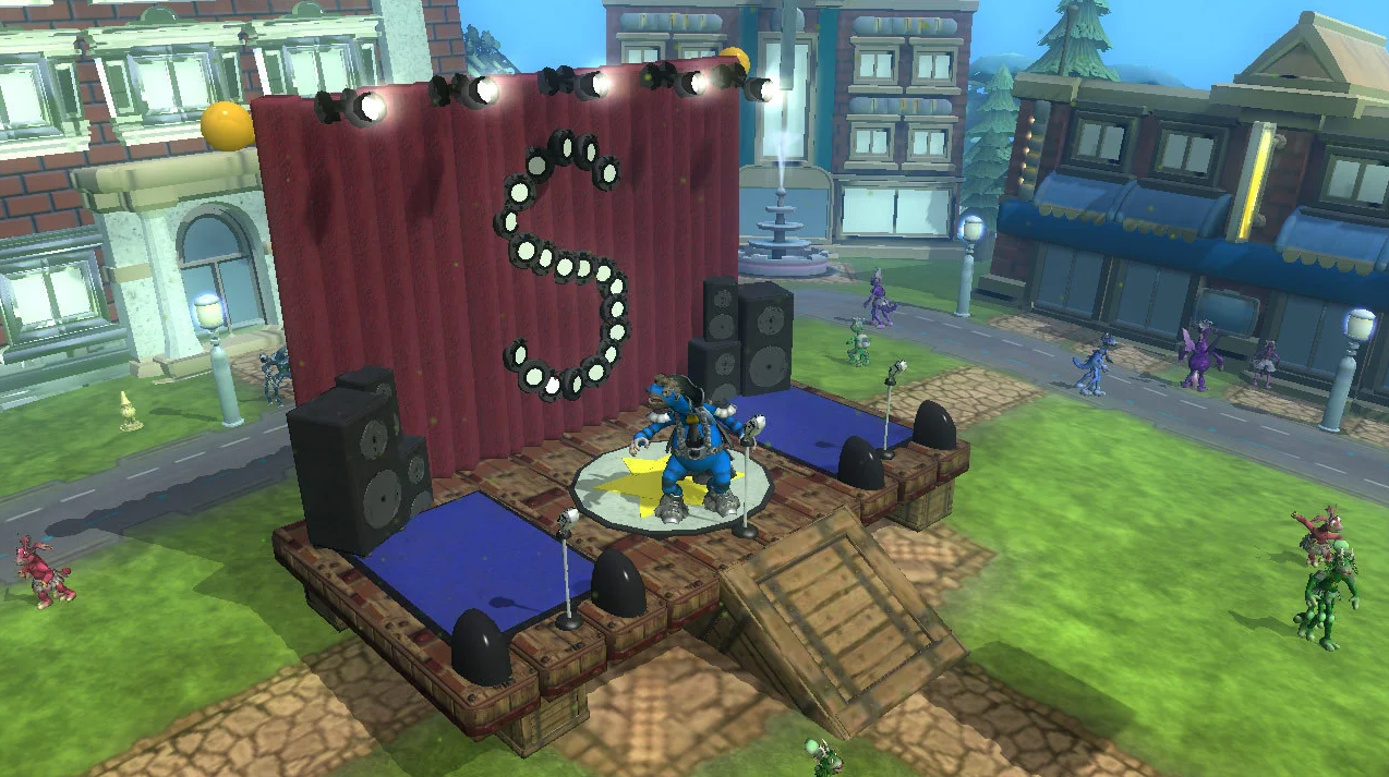 SPORE Galactic Adventures scene