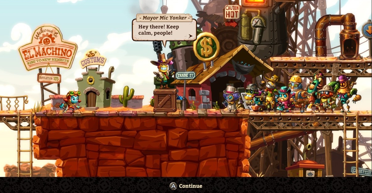 SteamWorld Dig 2 Preview 2