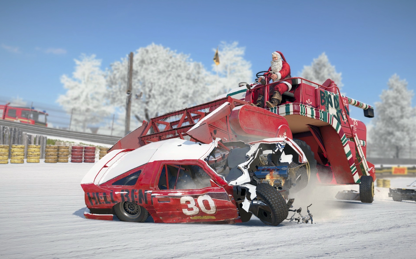 Wreckfest Throw-A-Santa + Sneak Peek 2.0 Free Steam Account