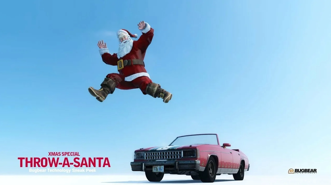 Wreckfest Throw-A-Santa + Sneak Peek 2.0