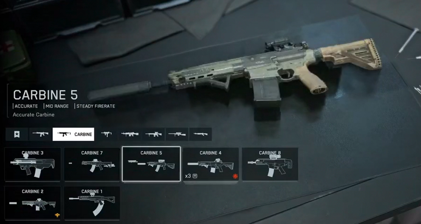 Carbine 5 weapon