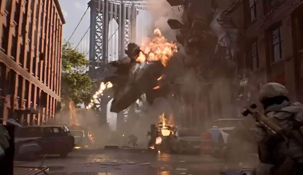 Destroyed Buildings in Battlefield 6