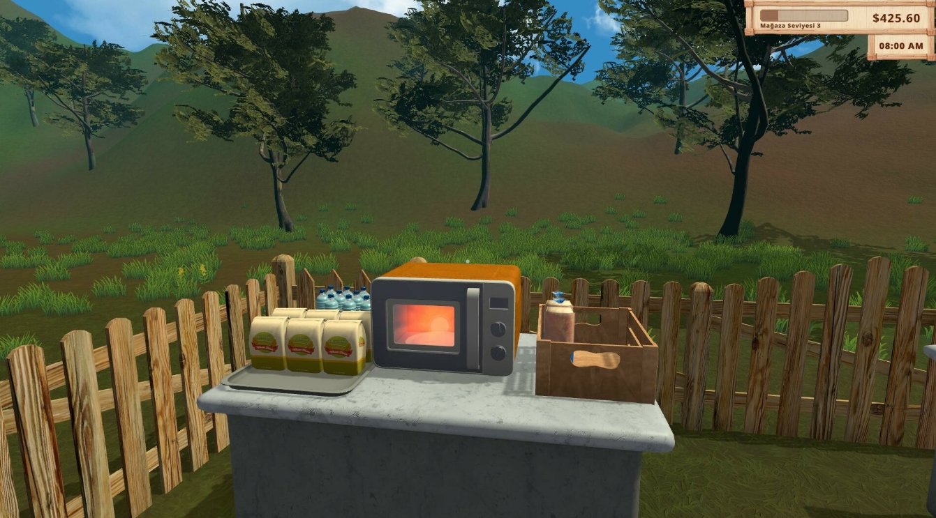 Gameplay Farming & Supermarket Simulator